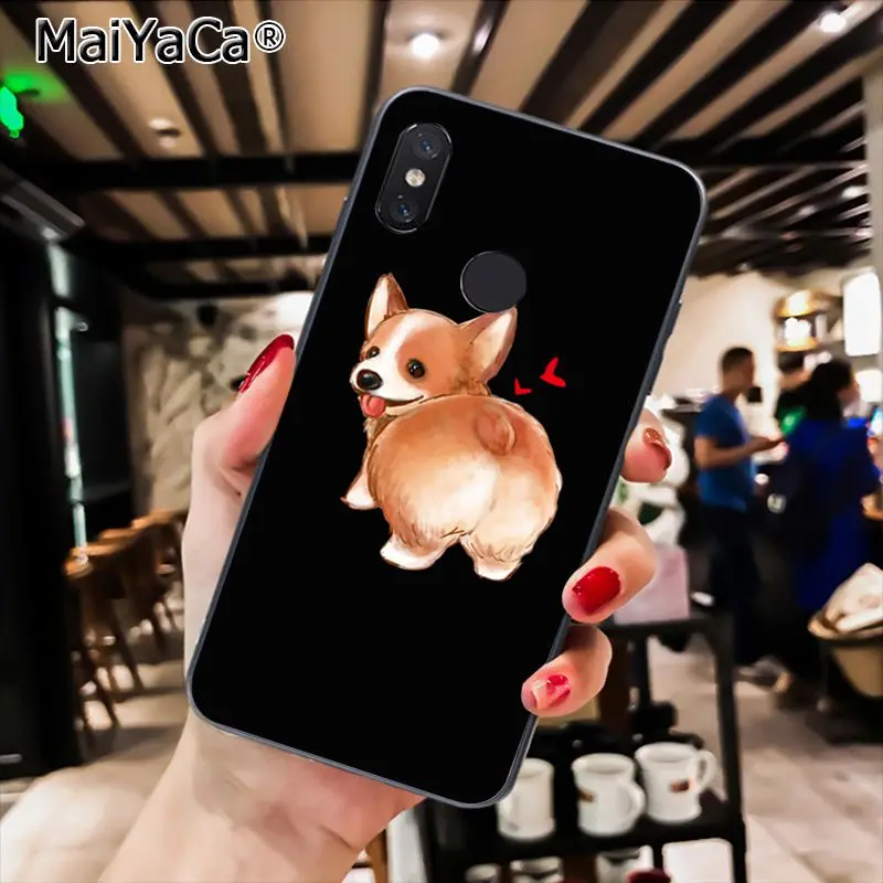 MaiYaCa сексуальный мультфильм собака задница супер милая корги телефонный чехол