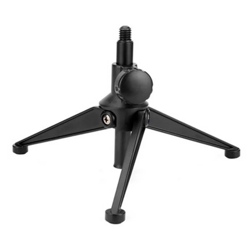Adjustable Desktop Handheld Table Tripod Microphone MIC Stand Holder with Clip Mount Shock for KTV Karaoke PC-03 | Электроника