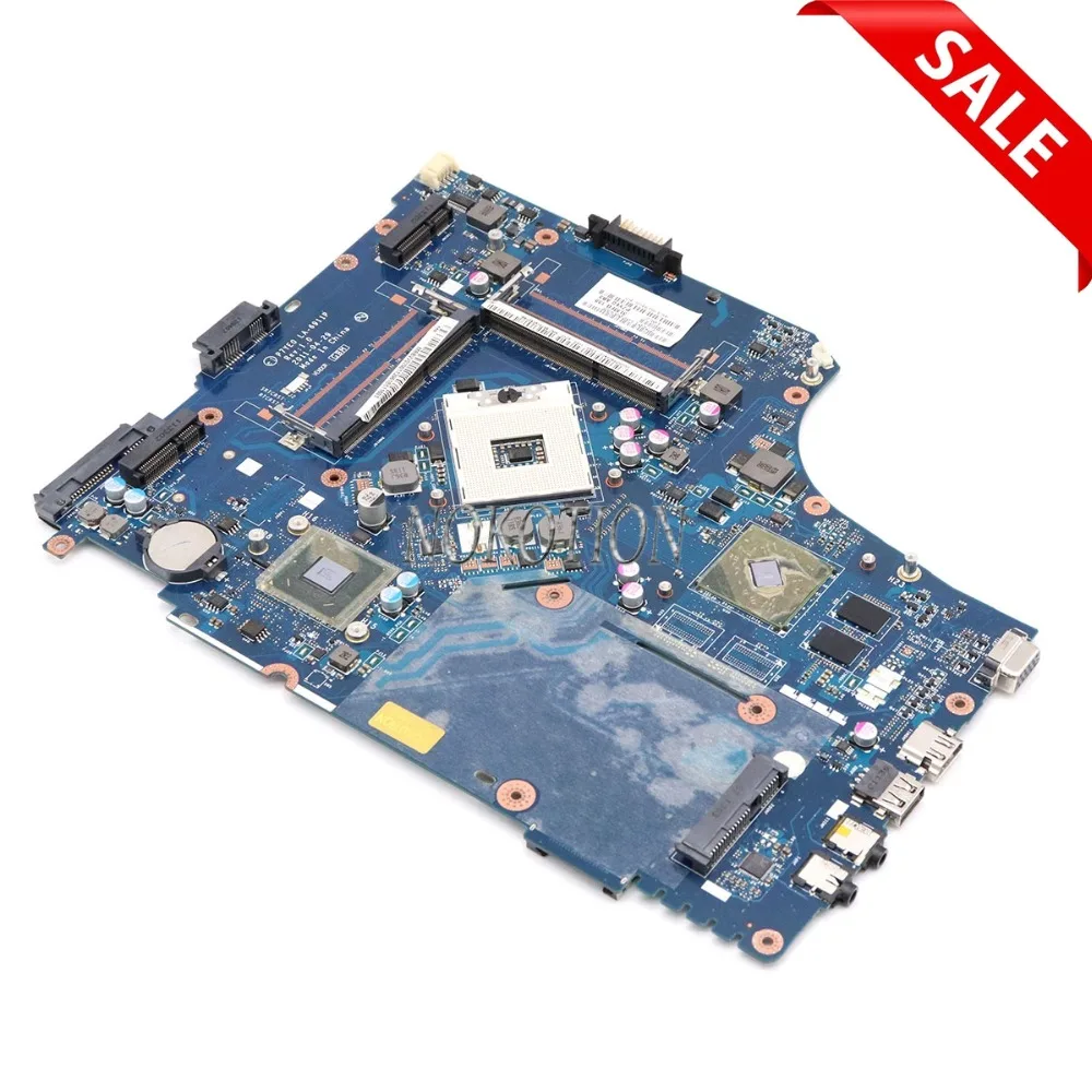 NOKOTION MB. BVV02.001 P7YE0 LA-6911P Rev 1,0 MBBVV02001 для acer aspire 7750 7750g материнская плата HM65 DDR3 HD 7400M ATI graphics