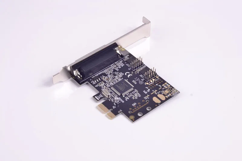 Серийная фотография PCI E к 2 портам s + параллельная карта контроллера с 1 портом