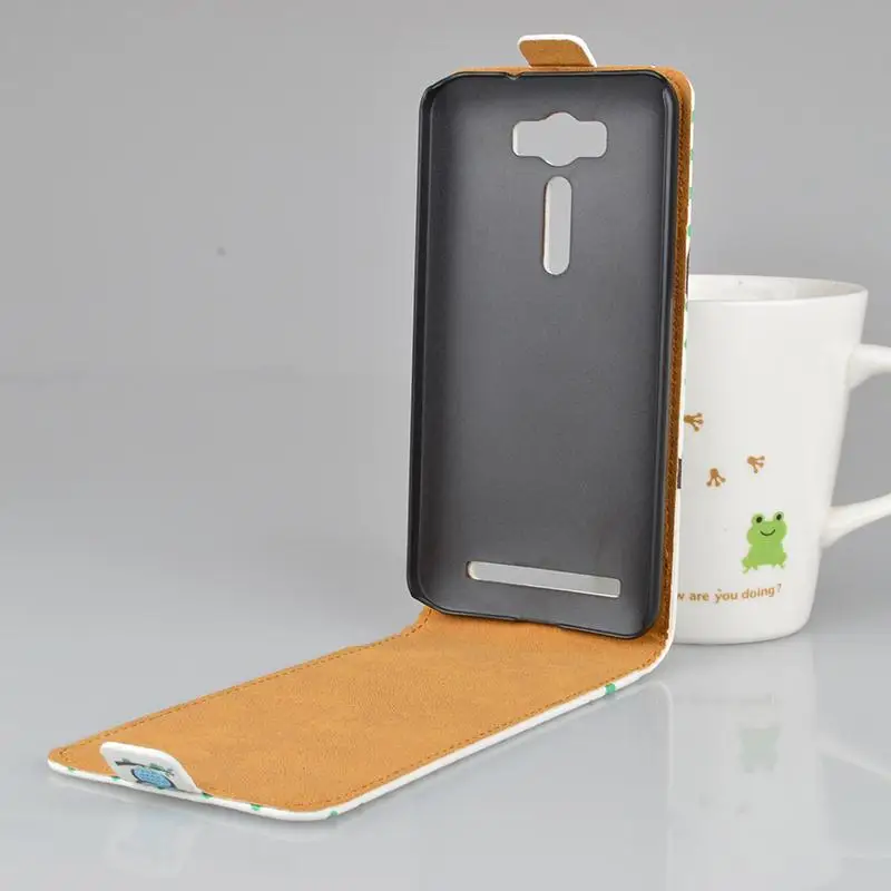 Для Asus Zenfone 2 Laser ZE500KL ZE500KG (5.0 дюйм(ов)) Case Флип PU Кожаный Чехол Мультфильм Hard
