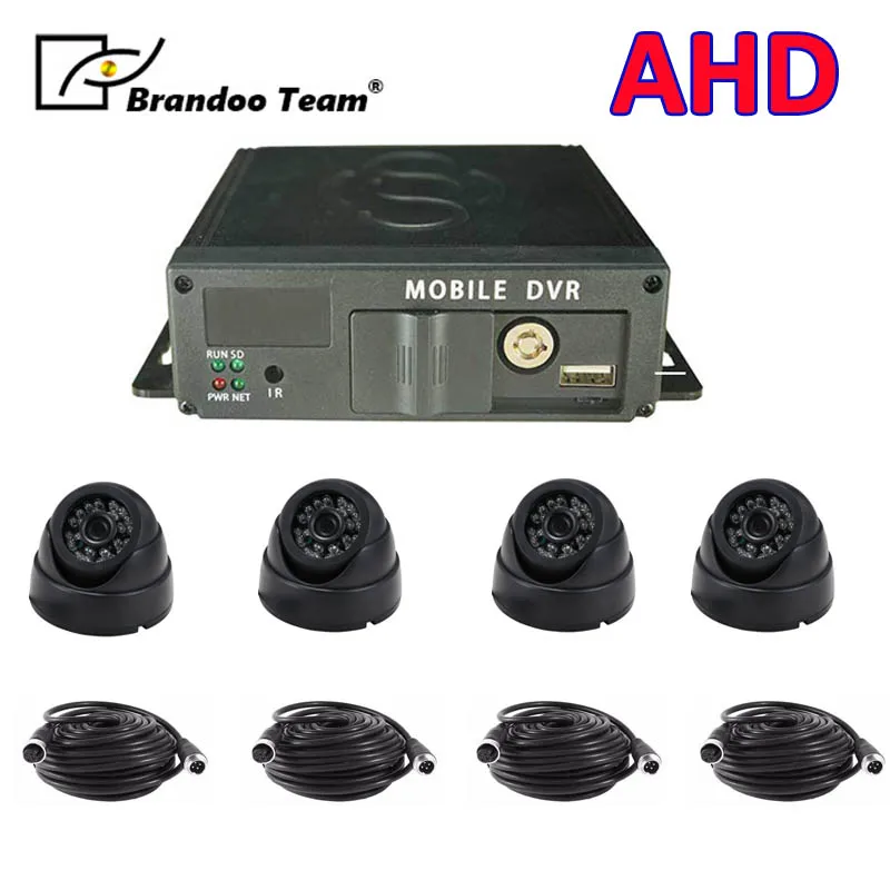 Автомобильный видеорегистратор для автобусов такси 4ch SD dvr 4 канала | Автомобили и