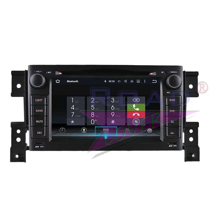 Roadlover Android 9 0 автомобильный ПК dvd-плеер авто радио для Suzuki Grand Vitara 2005-GPS Навигация