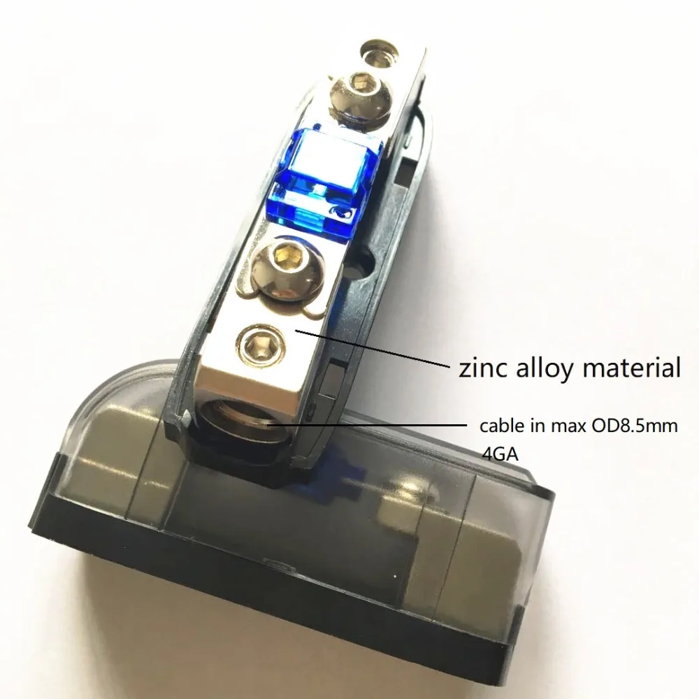 5 шт./лот хит продаж кабель 4AWG 8AWG In Out Mini ANL Blade автомобильный аудио держатель