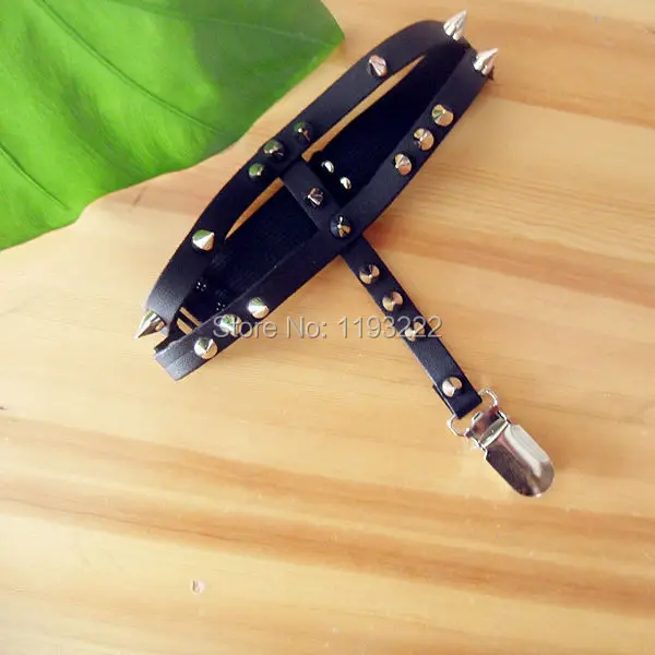 Пикантные Подвязки для ног в стиле Харадзюку 100% подвязки из искусственной кожи с