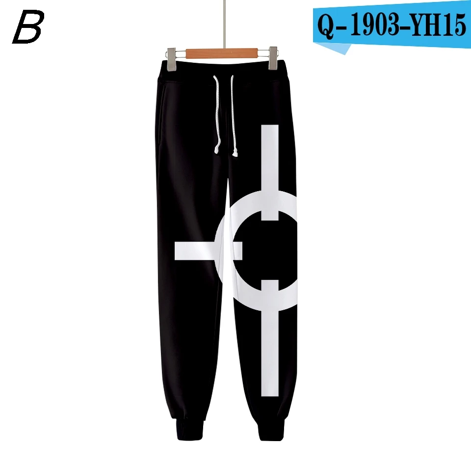 Черный One Piece Aventure Model Hot Anime 3d Pants Men Cosplay Trousers Jongens Straw Monkey D Hip-hop Plus Size Baseball Pants Vrouwen - Цвет: Черный