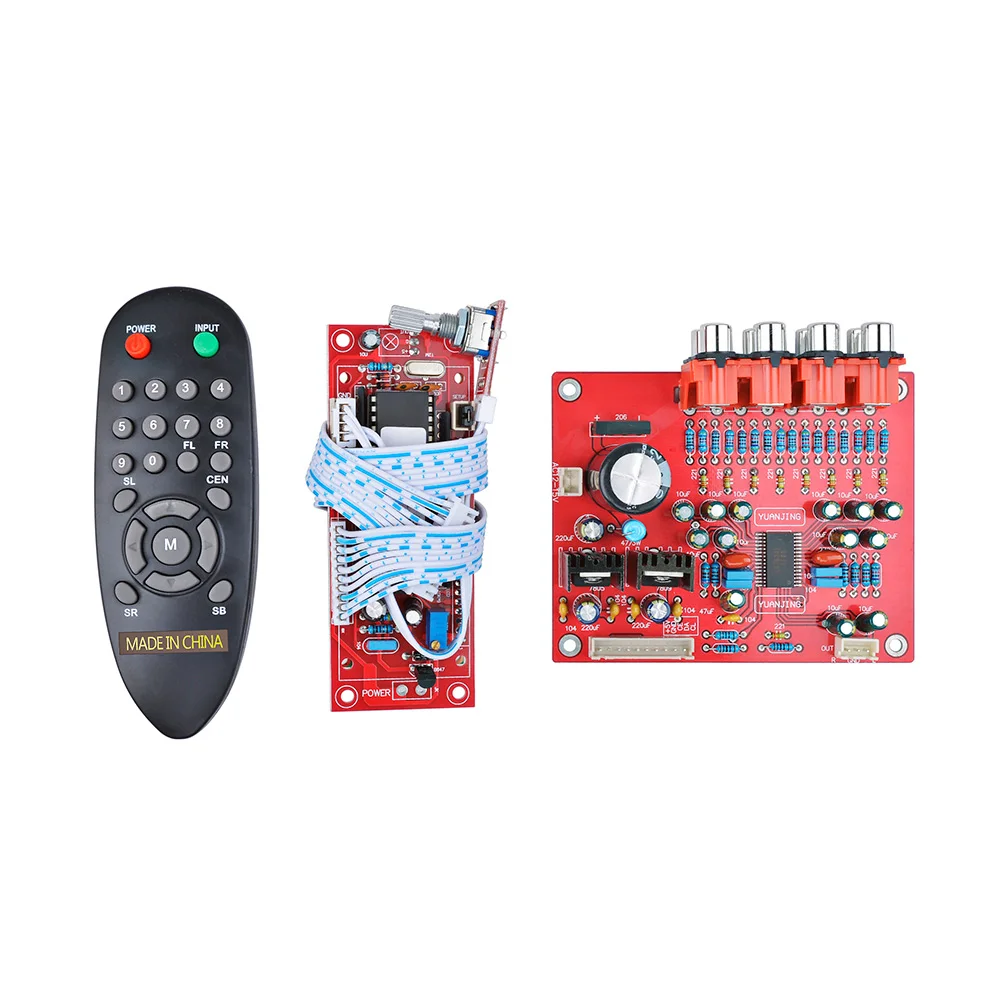 Пульт дистанционного усилителя AIYIMA LC75342 Tone Board ЖК дисплей 4 полосный аудиовход