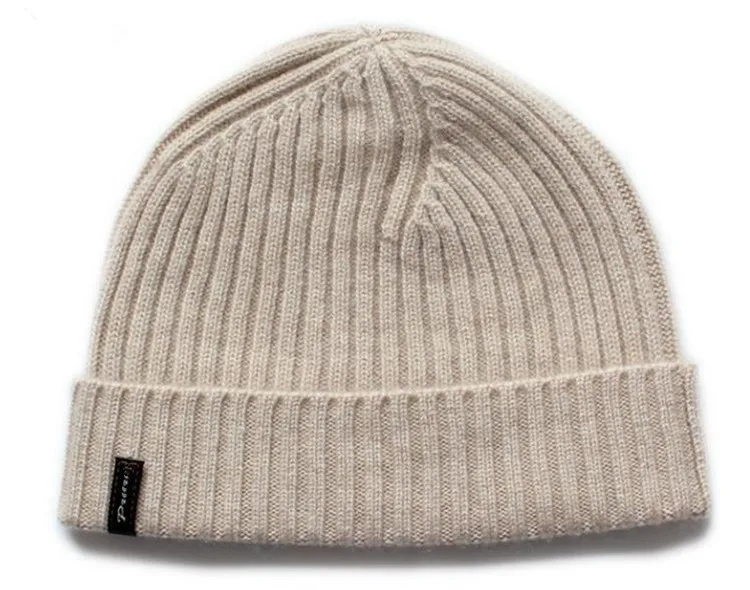 large size 100%goat cashmere twisted knit beanie hats big bonnets caps for unisex with fur balls 9colors EU/XL(60cm+)