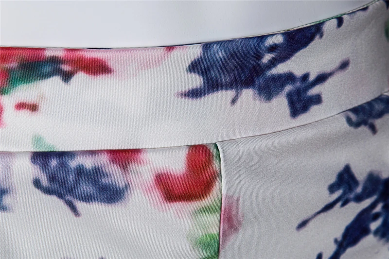 2017 Новый прибытие высокая мода 2 шт. женщин комбинезон полный рукав печати