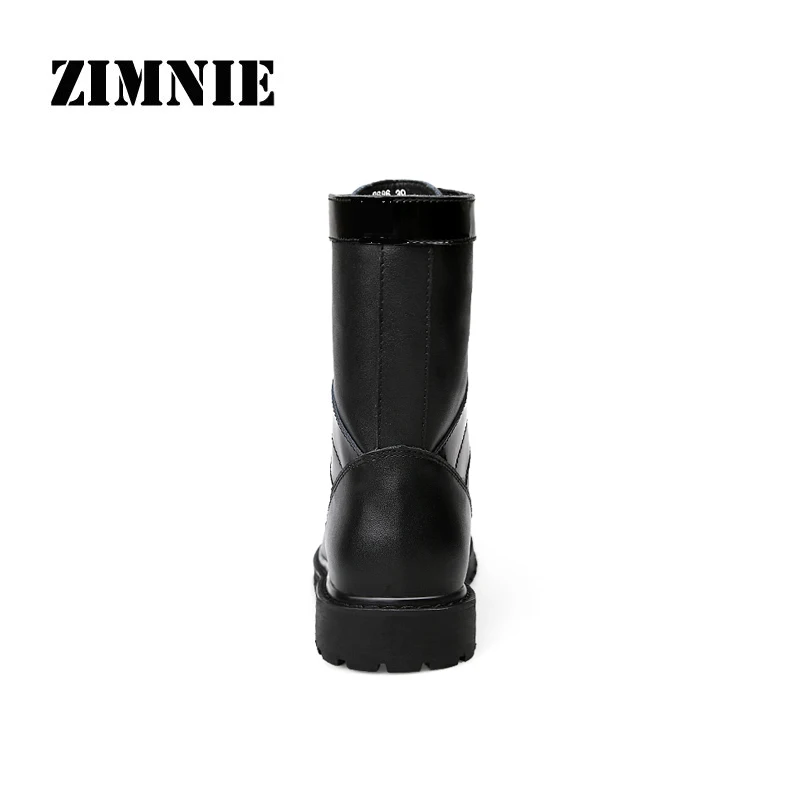 ZIMNIE/ г.; Брендовые мужские ботинки; сезон осень-зима; сохраняющие тепло ботинки из натуральной кожи; модная удобная мужская обувь; ботинки на шнуровке