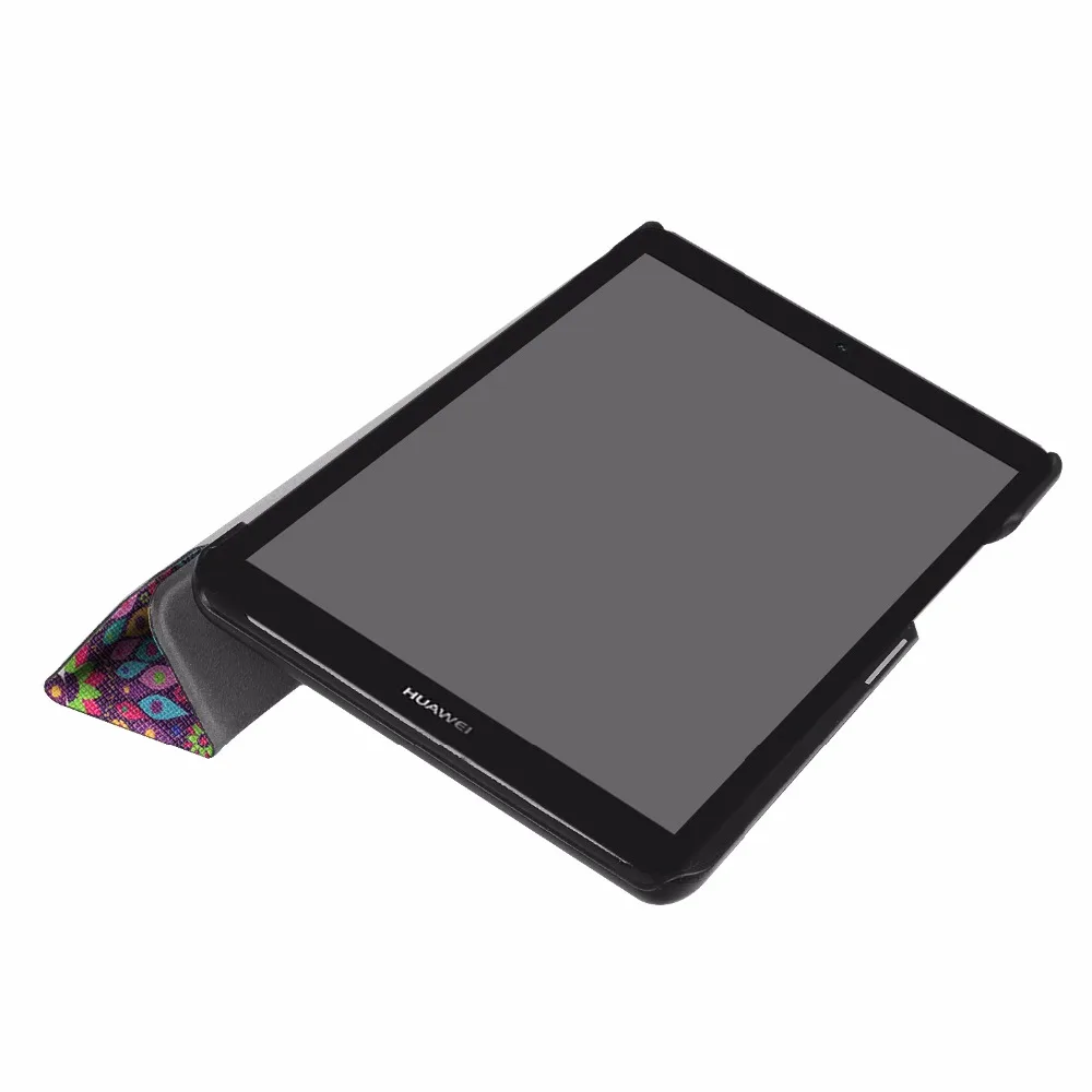 Lemonlan Tablet Обложка для huawei MediaPad T3 7 0 Wifi BG2 W09 Стенд Флип кожаный Капа защитный Fundas