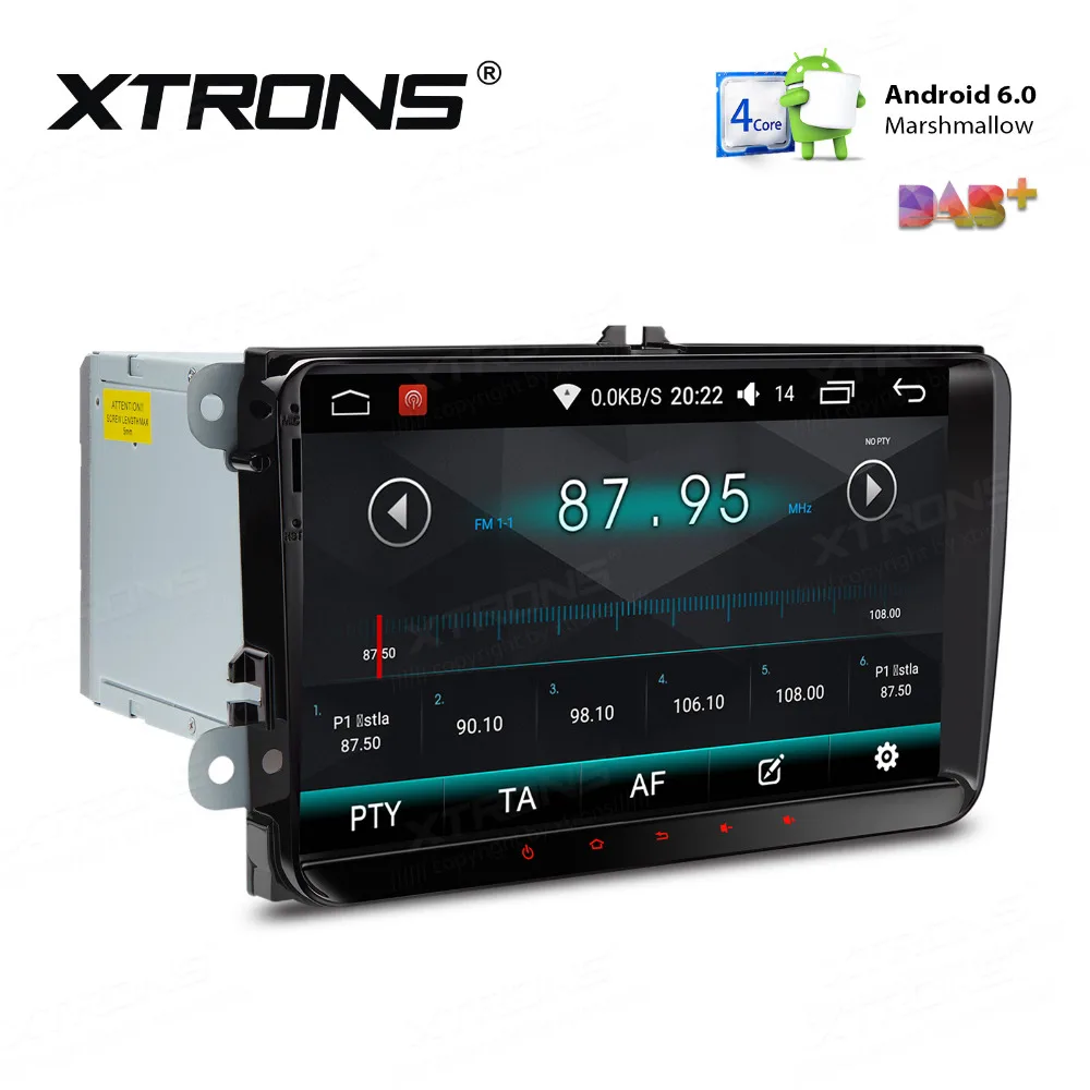 XTRONS 9 &quotAndroid головное устройство стерео радио gps Видео автомобильный dvd плеер для