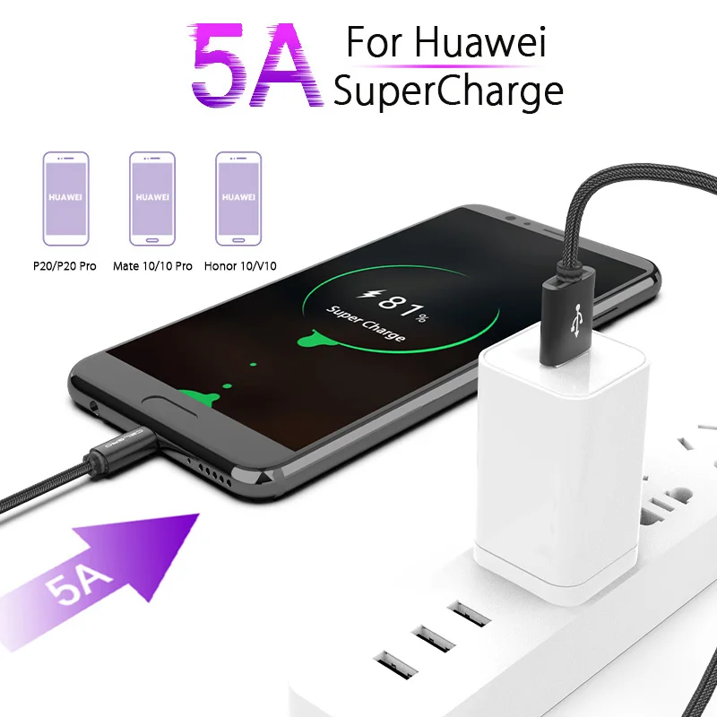 Кабель usb type-C для быстрой зарядки кабель 3 0 UsbC Xiaomi Mi9 Redmi Note 7 Pro samsung Galaxy S10 S10e + M20 |