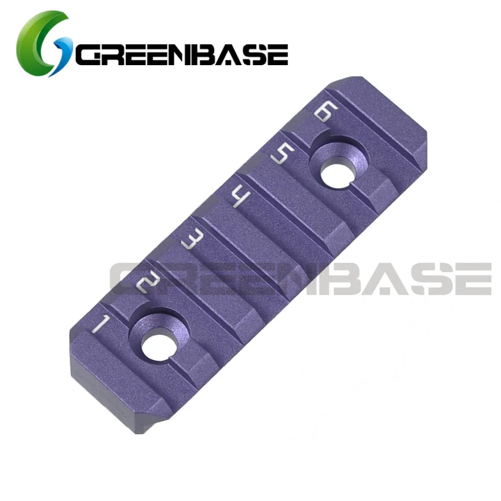 Greenbase MLOK рельсовая секция AR15 M4 M16 наручная защита прицел M lok Пикатинни 20 мм