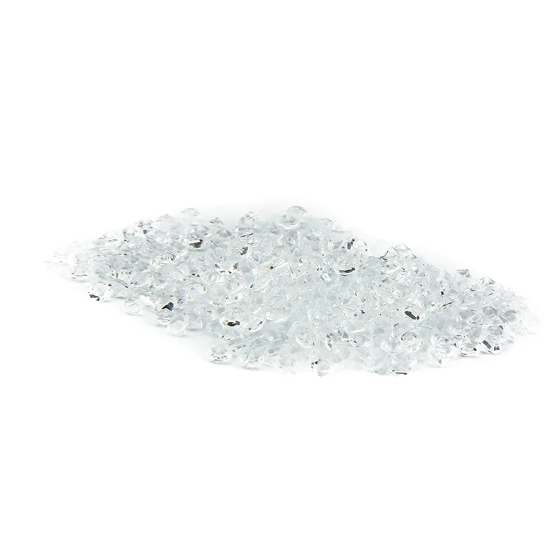 

DIVV Wedding decorations 5000 Pcs Crafts Diamond Clear Crystal Center Confetti Table Scatters Party Accessories*30 GIFT Drop