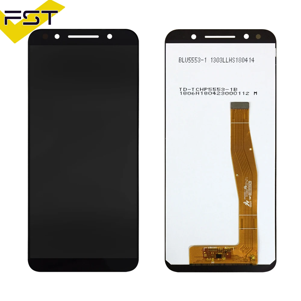 

ЖК-дисплей 5,5 дюйма для TCL C5 5152D, ЖК-дисплей, сенсорный экран, дигитайзер в сборе с инструментами + клей