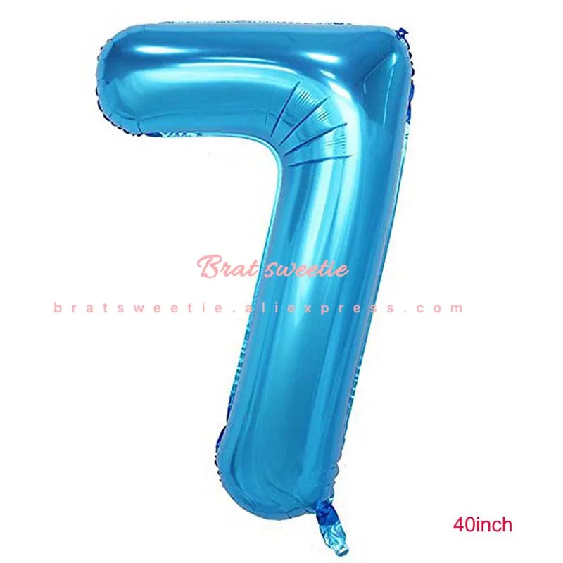 40inch blue 7 Морская тема одноразовые наборы посуды для детей день рождения украшения морской синий Лодка бумажные тарелки и стаканы вечерние принадлежности - Цвет: 40inch blue 7