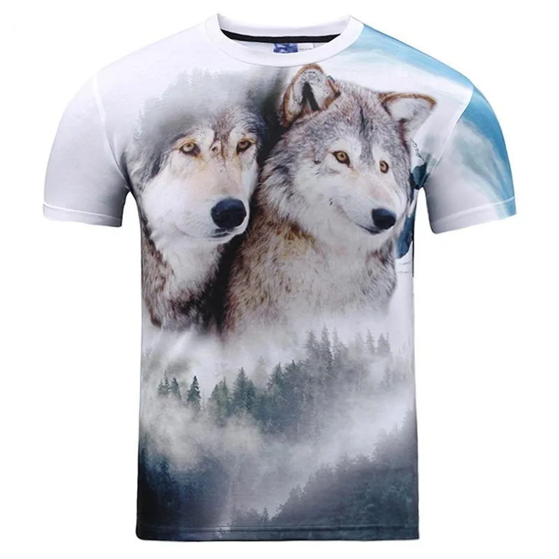 2017 Mr.1991INC New Fashion men/women t-shirt 3d funny print Titanic big cat and iceberg summer tops tees t shirt plus size XXXL | Мужская