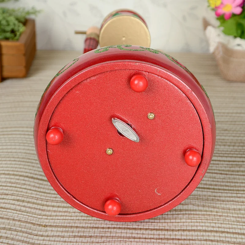 Новый Рождественский праздничный гайковёр высотой 32 см барабан музыкальная