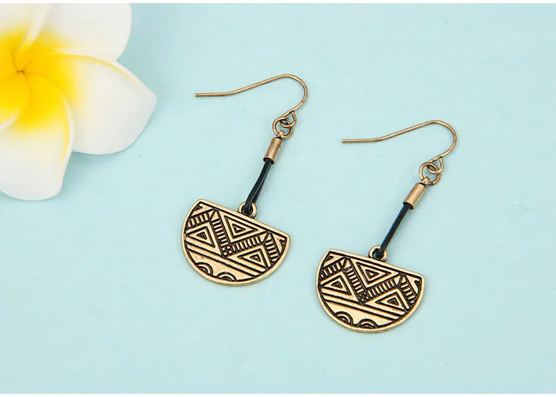 Серьги подвески женские кожаные в этническом стиле|jewelry cuff-links|jewelry anchoraccessories outlet |