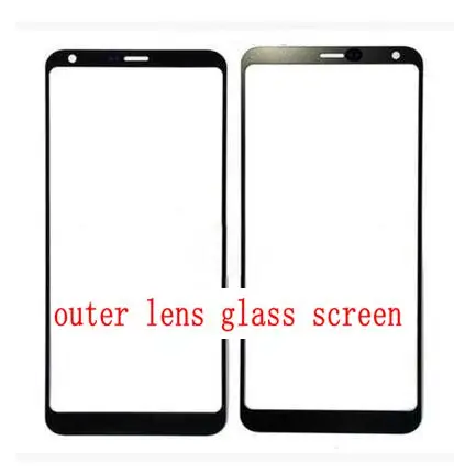 For LG G6 H870 H870DS H871 H872 H873 LS993 screen Front Glass Outer Lens free shipping 3colors | Мобильные телефоны и