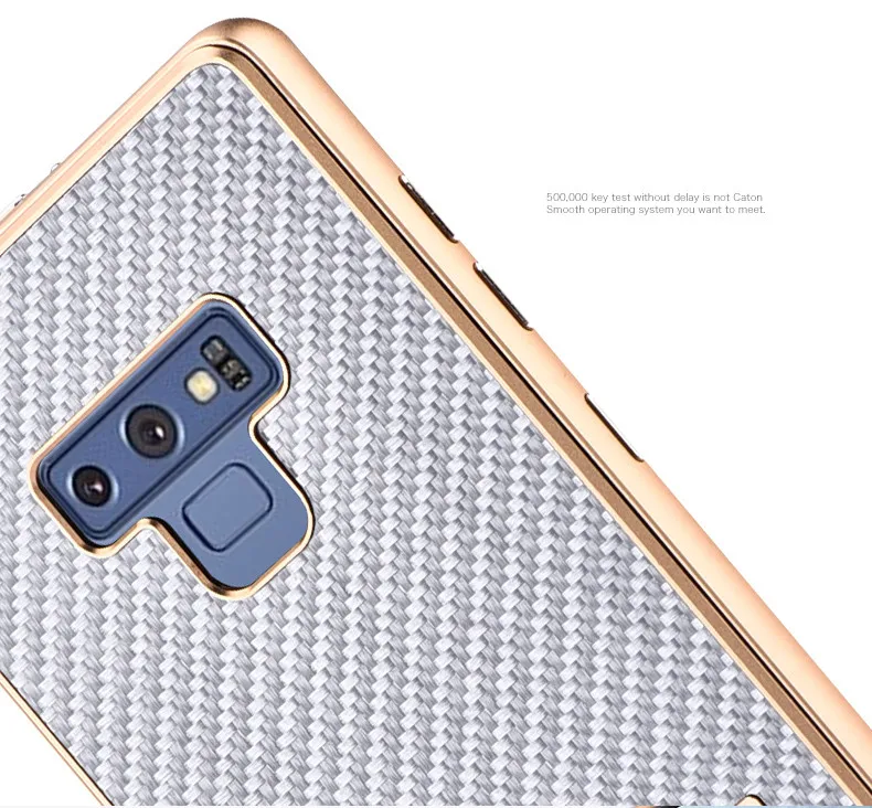 Для samsung Galaxy Note 9 чехол Роскошный металлический алюминиевый бампер крышка из углеродного волокна Защитные чехлы для samsung Galaxy Note 8 чехол