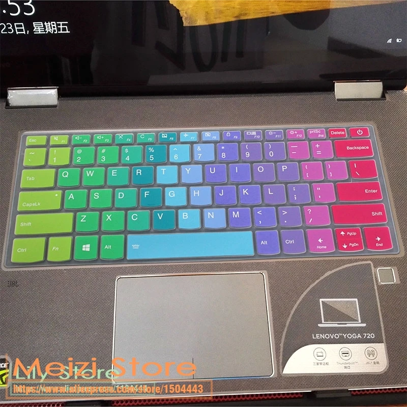 rainbow Чехол-клавиатура для ноутбука lenovo Ideapad 520S 14 ''520S-14Ikb 14Ikb Flex 5 14 320S 120S 320-14 14 дюймов - Цвет: rainbow