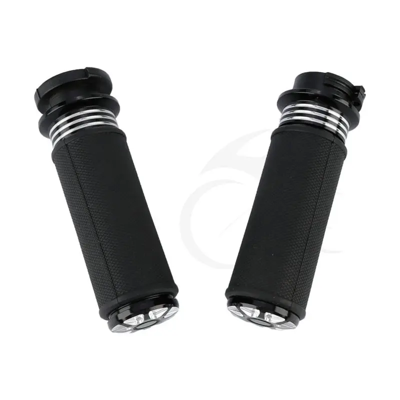 Черный CNC " Руль Ручки для Honda Suzuki Yamaha Kawasaki Ducati Harley Sportster Cruiser