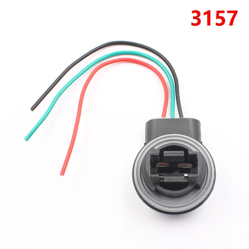 Светодиодная лампа KE LI MI 3157 3057 3156 3155 предпроводная сигнальная разъем адаптер жгут