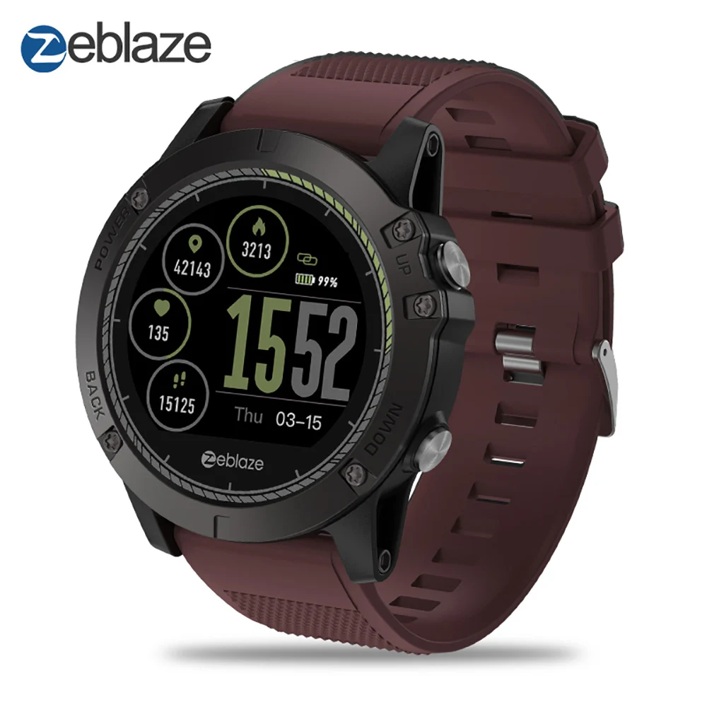Zeblaze VIBE 3 HR Смарт-часы водонепроницаемые цифровые часы спортивные фитнес-трекер