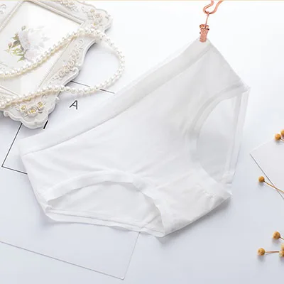 White Высокоэластичные модальные кружева Бесшовные Ice Silk Брюки Шорты повседневные женские летние брюки Трусы Трусики Boyshort - Цвет: White