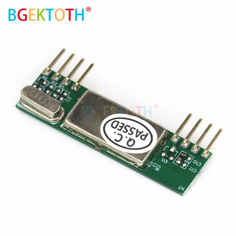 RXB6 433 МГц Супергетеродинный беспроводной приемник модуль ARM/AVR|Детали и