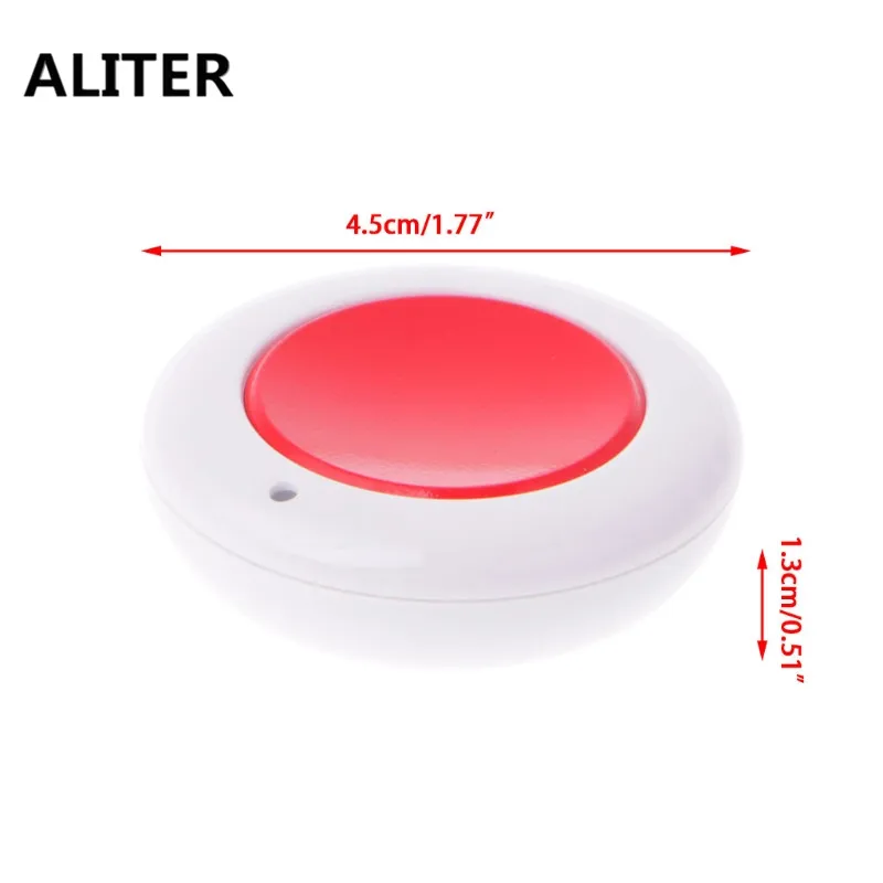 ALITER DC 9V 12V 24V 10A 1 Button 433MHz RF беспроводной пульт дистанционного управления круглый