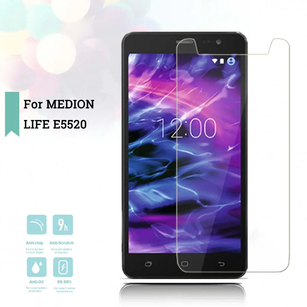 2.5D 0 26 мм ультратонкое защитное покрытие из закаленного Стекло MEDION LIFE E5520