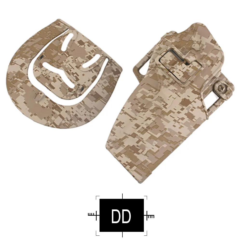 DD EMERSONGEAR пластиковая кобура подсумок для магазинов быстро кобура пистолет для Beretta 92 тактический страйкбол кобура для обоймы EM6095 - Цвет: DD