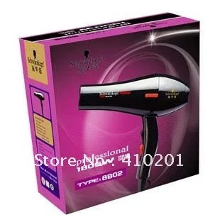 Professional hair stylist recommended European plug adapter Hair Dryer 1800 Watts German motor HairDryer Free Shipping|adapter phone|adapter vga to