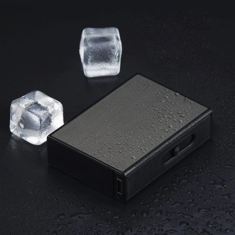 20 шт./упаковка металлический чехол для сигарет с USB зарядкой|Аксессуары сигарет| |