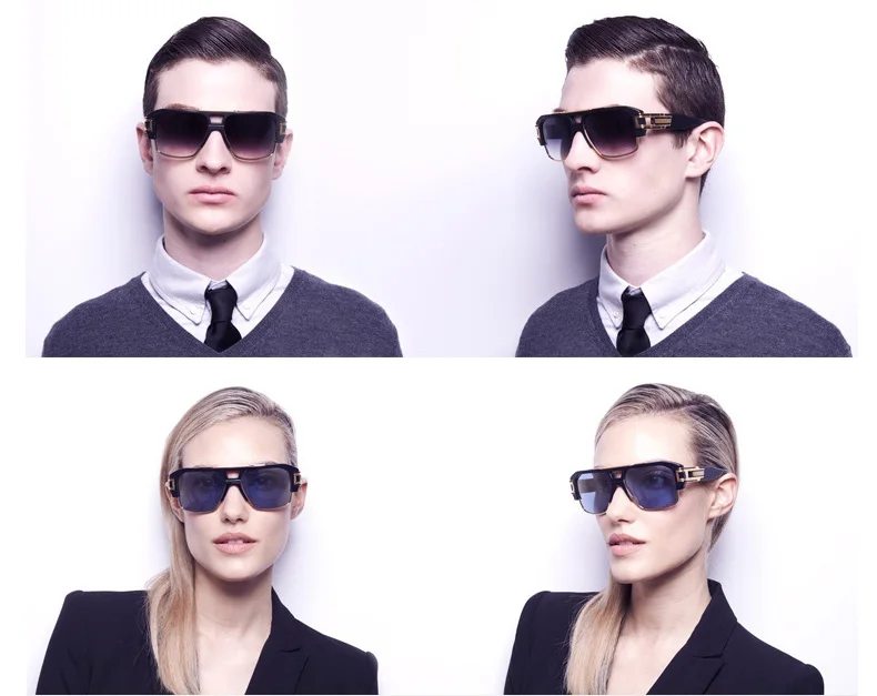 Square Cool Sunglasses For Men Women Retro Colorful Reflective Sun Glasses Gafas Oculos De Sol Feminino Masculino 1YJ222 | Аксессуары