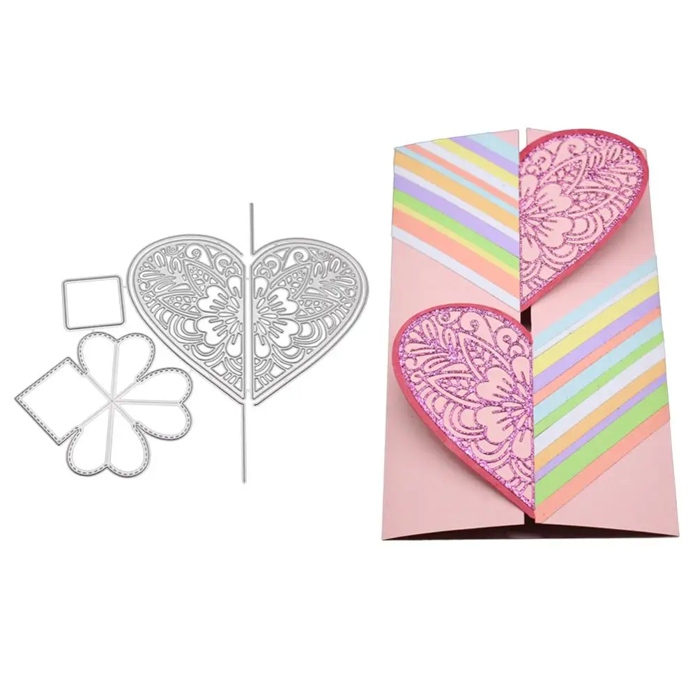 

9 Styles Metal Cutting Dies For Scrapbooking Stitched Stamps Craft Embossing Party DIY Decorative Art Cutter Alinacraft