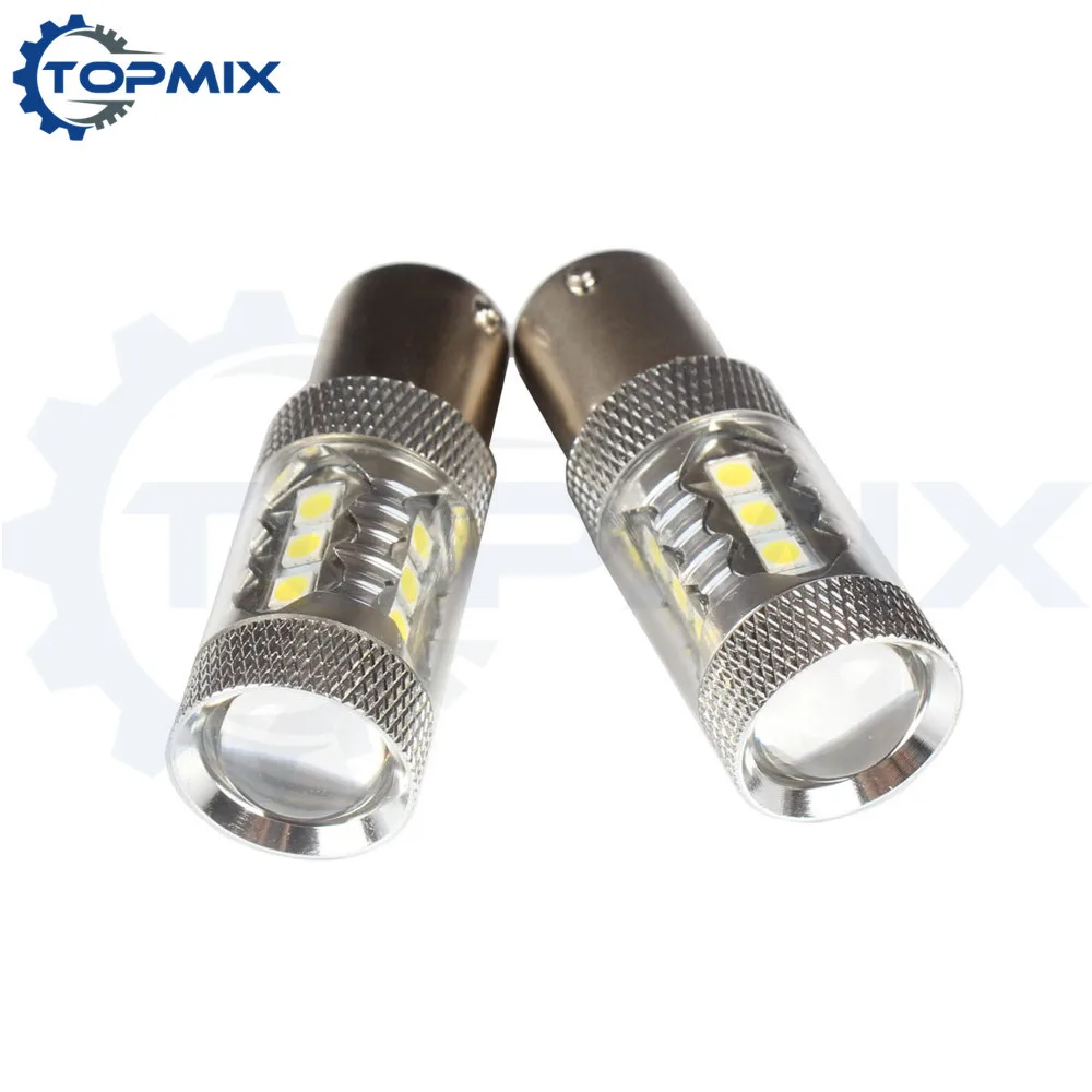 2 шт. Автомобильные светодиодные лампы S25 1157 BAY15D 80 Вт|car light|light bulblight turn |