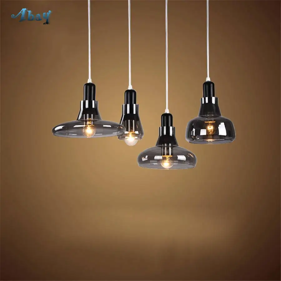 Американский минимализм led стеклянный подвесной светильник для гостиной спальни