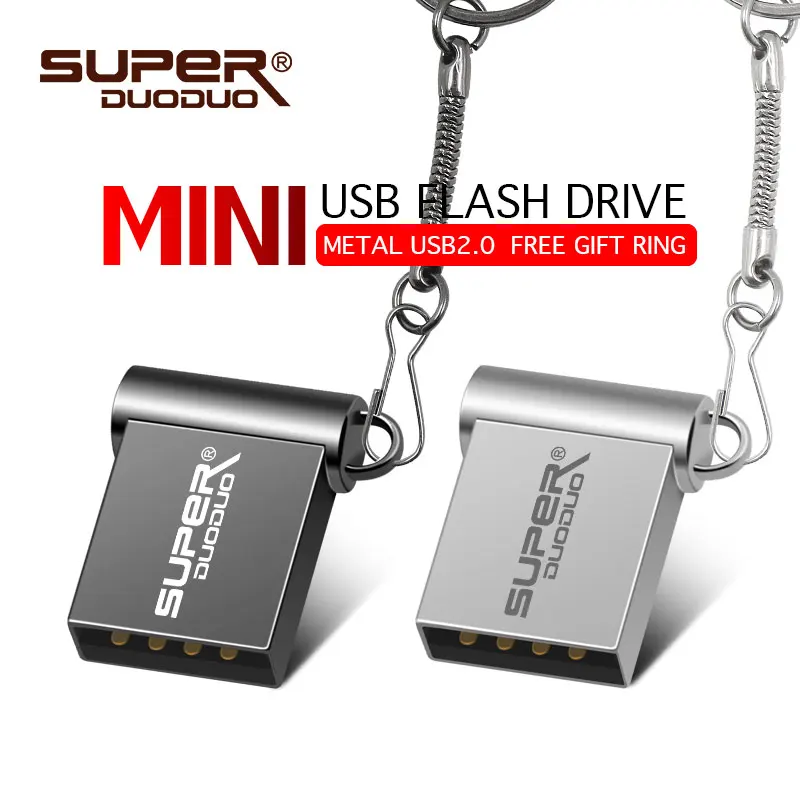 Супер мини металлические USB флэш накопители 32 Гб 64 128 ГБ накопитель 16 8 4 карта