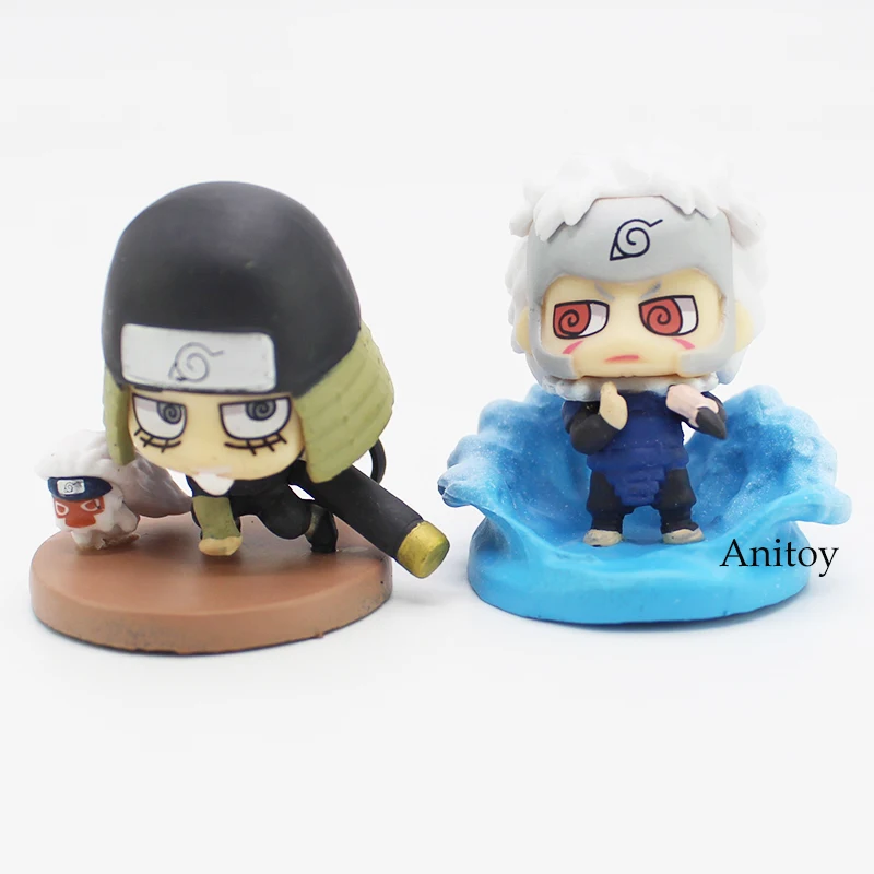 Аниме Наруто Shodai Hokage Senju Tobirama Hiruzen Minato Tsunade Shimura Danzou Kakashi ПВХ фигурка 8 шт./компл