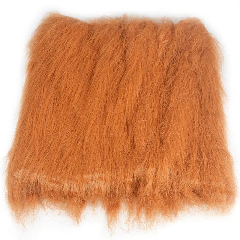 light brown Светло-коричневый большой собаки парик Необычные Наряжаться Pet Костюм Собака украшения одежды парик Лев Мане для большой Товары для собак Интимные аксессуары - Цвет: light brown