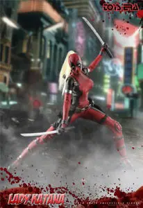 Для коллекции woman pool 1/6 TE021 Lady Katana lady deadpool фигурка кукла игрушка полный