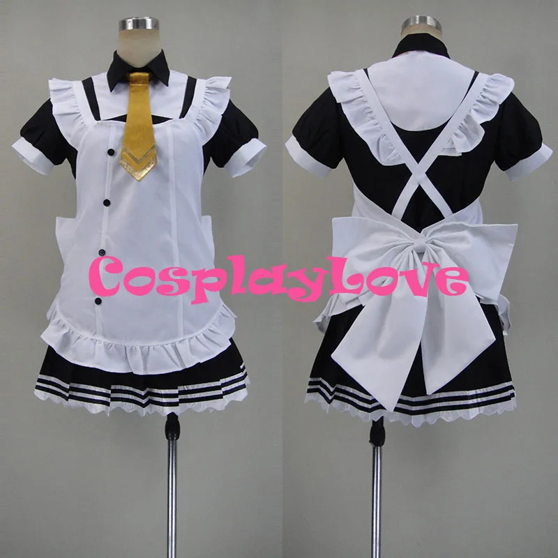 

Сделанный на заказ японский аниме Love Live! Отлично! SR Yazawa Нико кафе горничная версина косплей костюм Рождество Хэллоуин