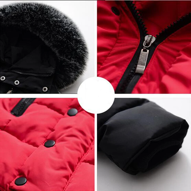 Детские Одежда Юнисекс детская одежда теплая куртка пуховик пуховая стеганая