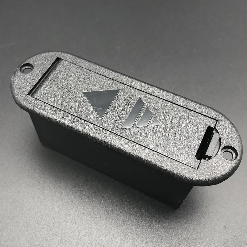 9 в держатель батарейки для гитары чехол бас активного звукоснимателя Черный