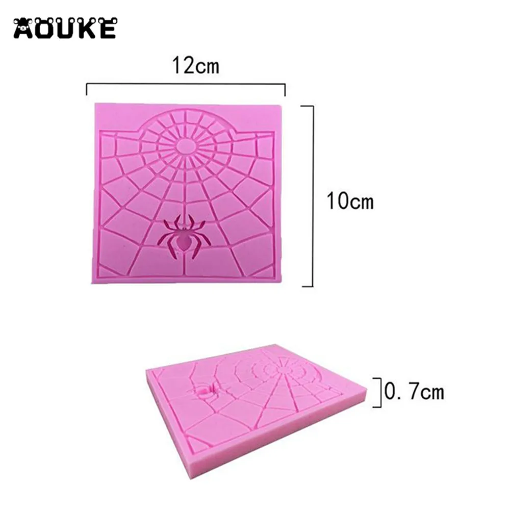 Паутина мультяшная фондана силиконовые формы для торта Кондитерская форма