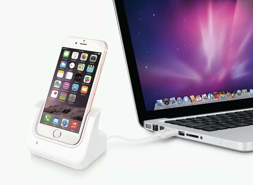 New Charger Charging Dock Station Cellphone Desktop Docking USB Cable Sync Data For iPhone 5 5S SE 6s 6 7 Plus | Мобильные телефоны